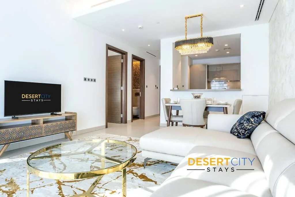 Apartmán 1 Bed Room In Sobha Hartland Hosted By Desert City Stays Dubaj Spojené arabské emiráty