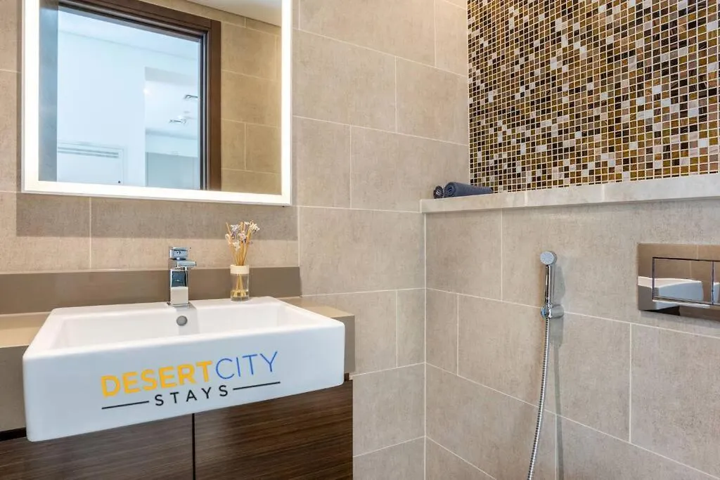 1 Bed Room In Sobha Hartland Hosted By Desert City Stays Dubai 0*,