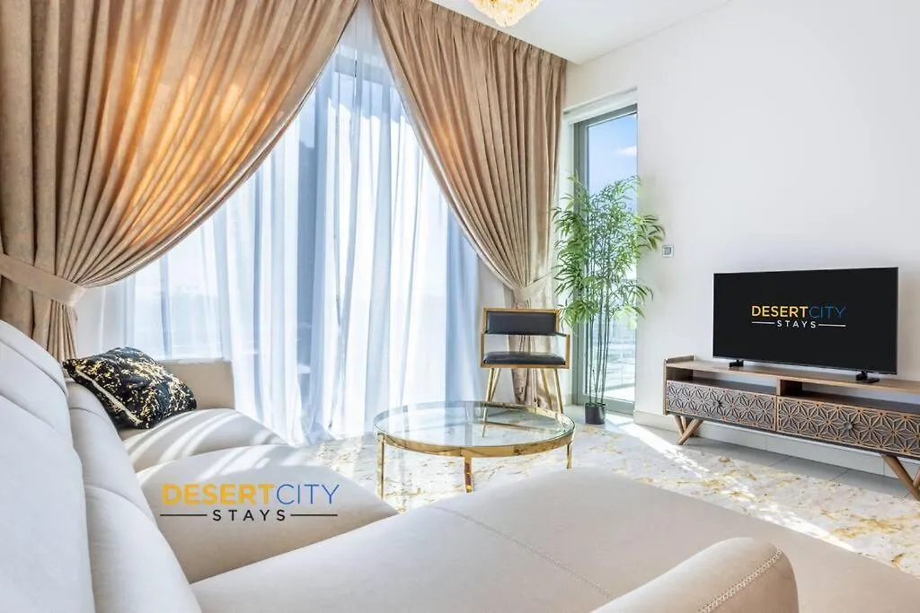 1 Bed Room In Sobha Hartland Hosted By Desert City Stays Dubai Apartment